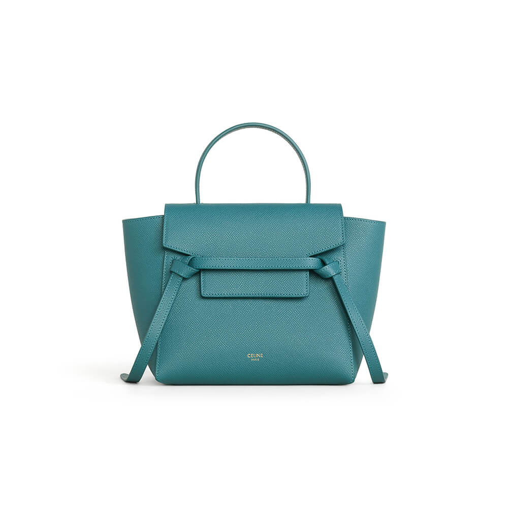 Celine nano belt bag in Green