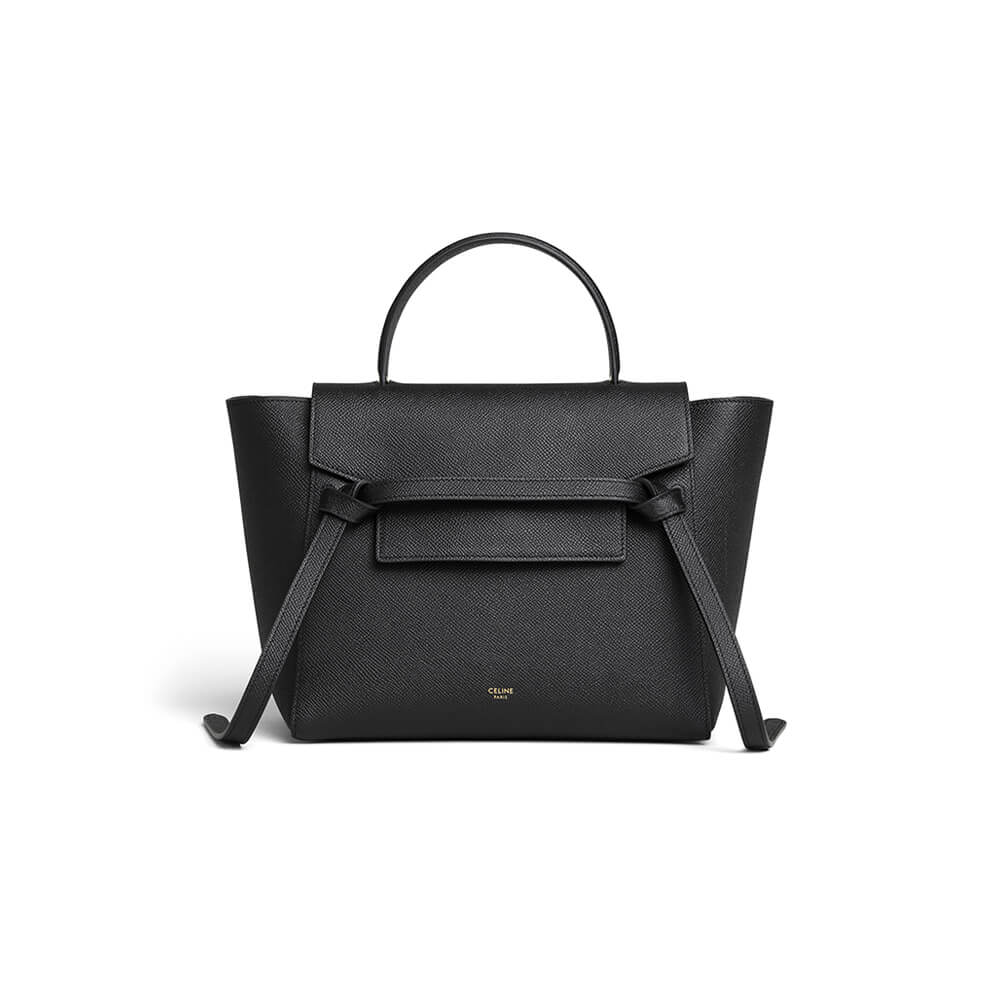 CELINE Nano Belt Bag in Black