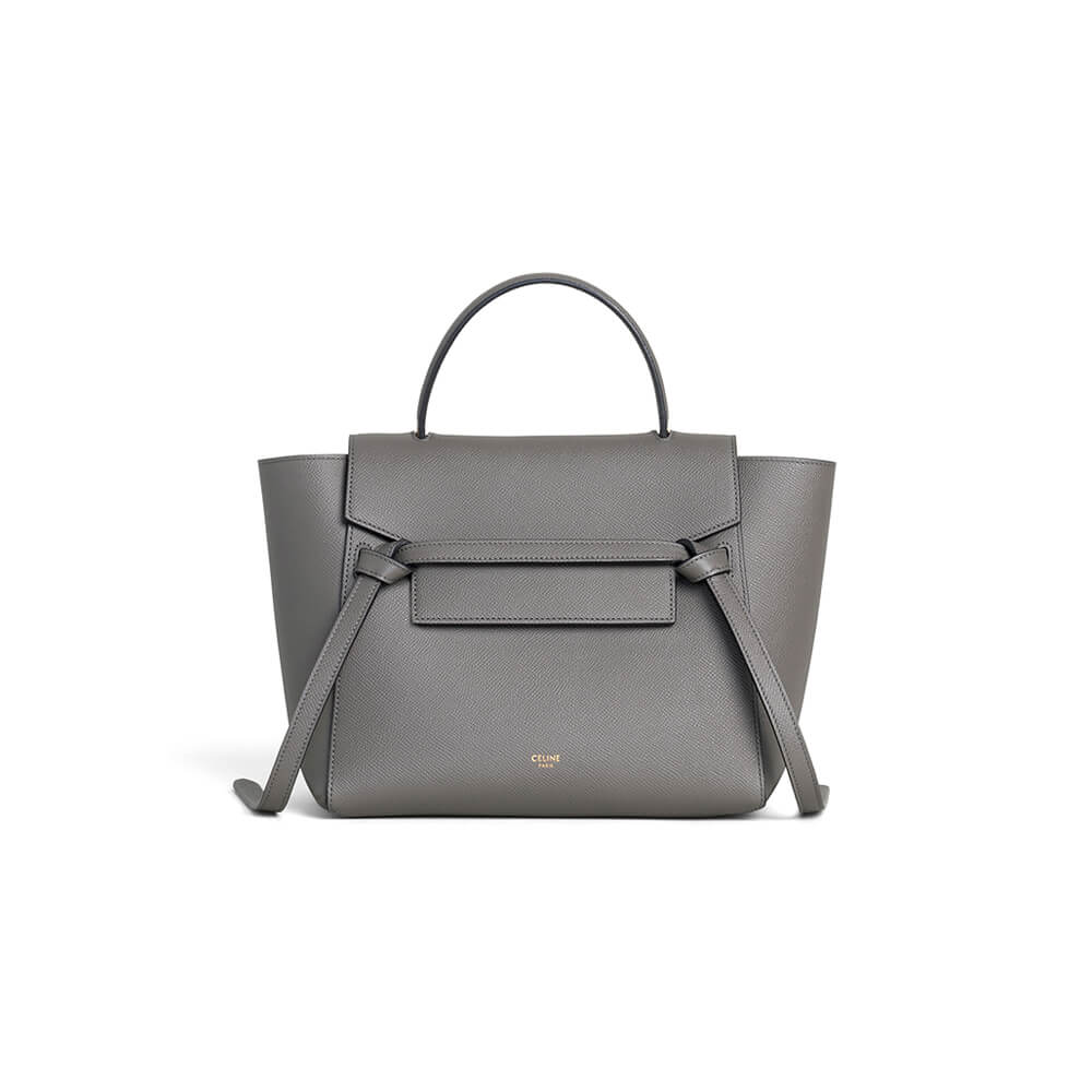 CELINE Nano Belt Bag in Gray