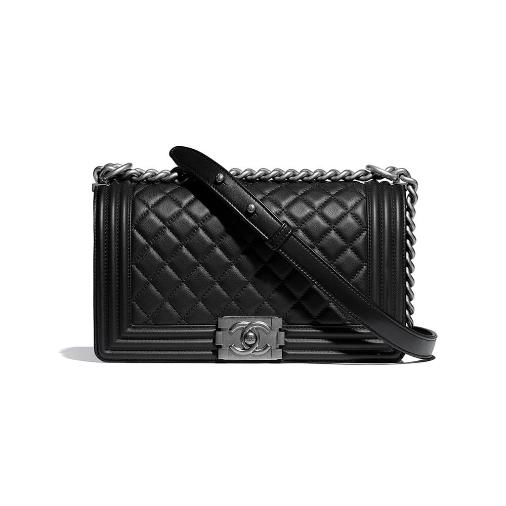 Boy Chanel Bags In black