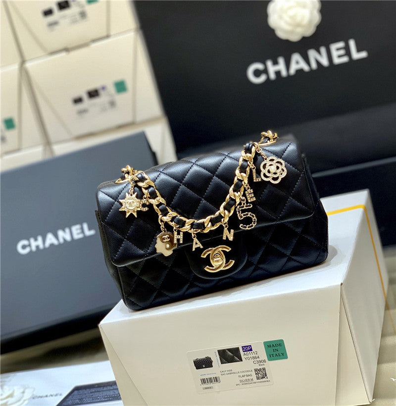 Chanel Coco Charms Mini Flap Bag