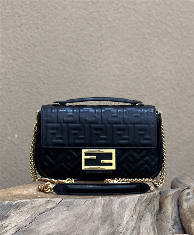 Fendi Baguette Chain Midi Bag - Affordable Luxury Bags at Pochettebag