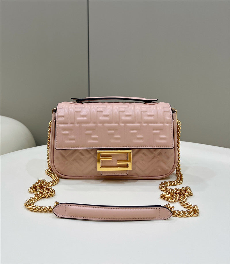 Fendi Baguette Chain Midi Bag - Affordable Luxury Bags at Pochettebag