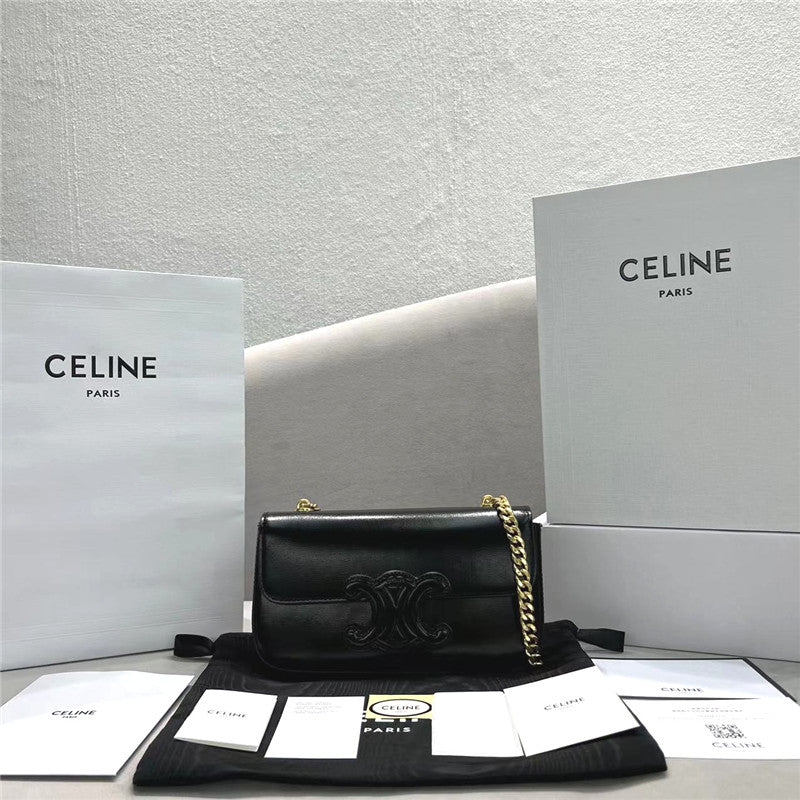 Celine Triomphe Chain Bag - Affordable Luxury Bags at Pochettebag