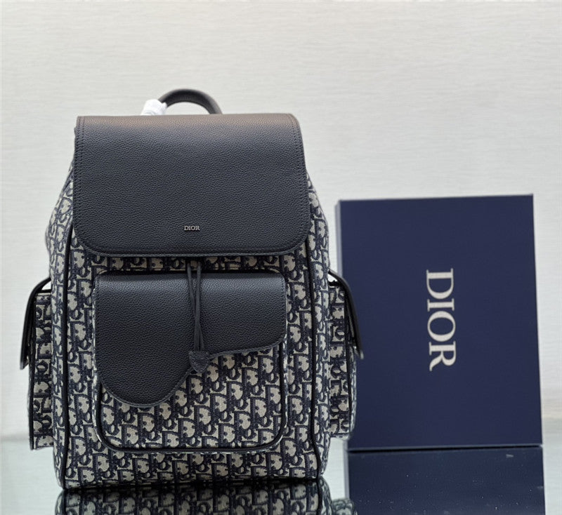 Dior Saddle Backpack