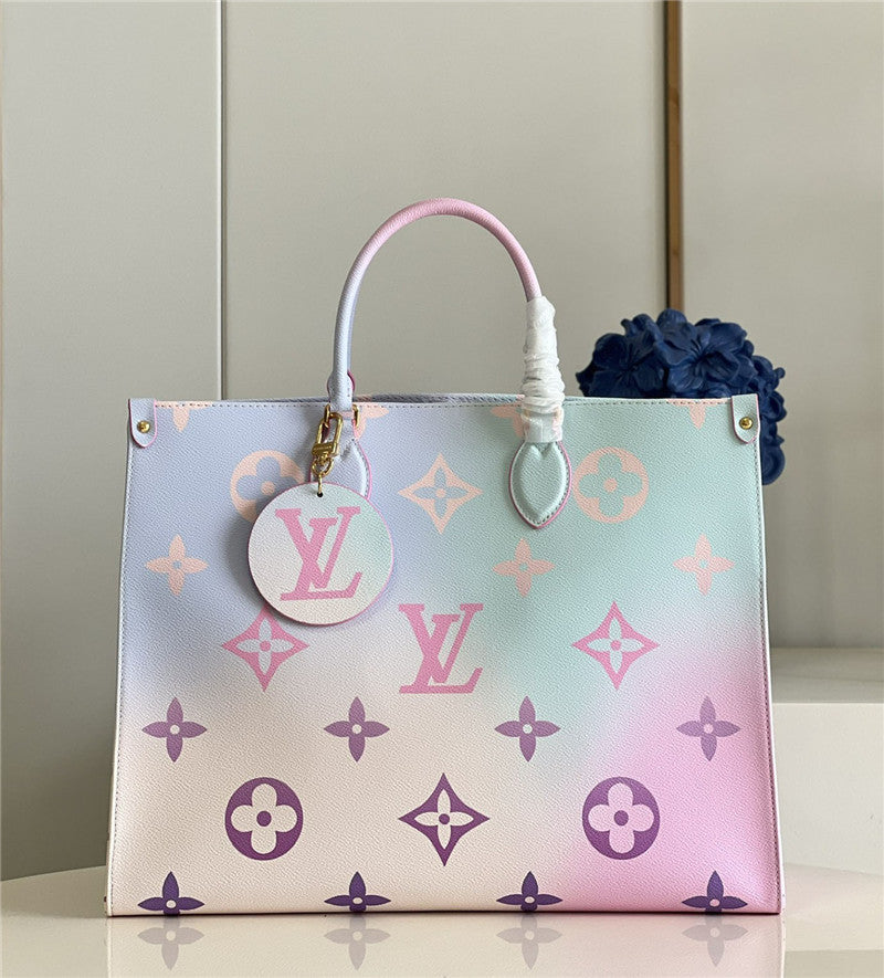 Louis Vuitton On The Go PM Sunrise Pastel Bag