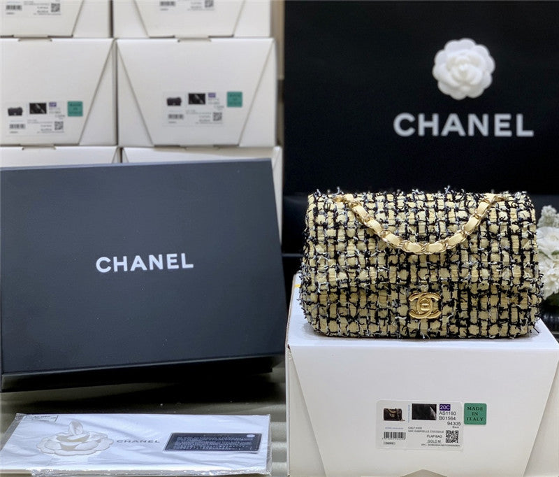 Chanel Tweed Rectangular Flap Bag