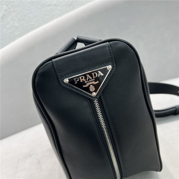 Prada Triangle Leather Backpack - Affordable Luxury Bags by Pochettebag