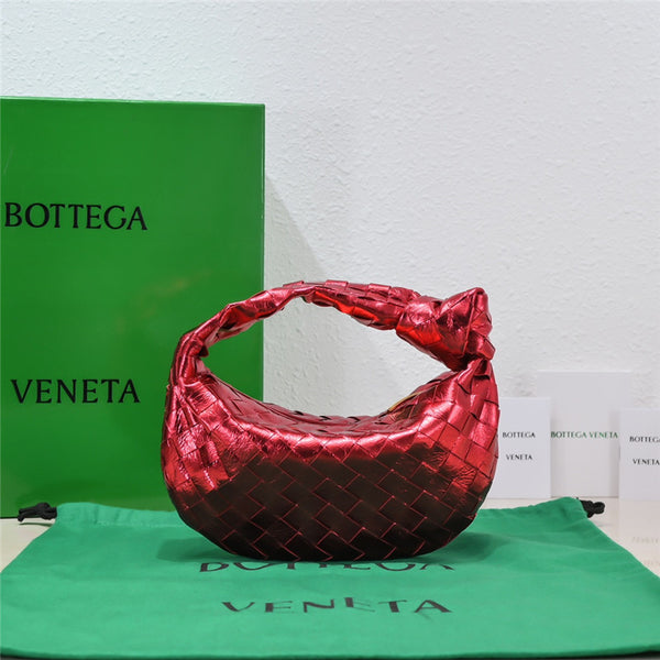 Bottega Veneta Metallic Nappa Intrecciato Mini Jodie Bag - Affordable Luxury Bags by Pochettebag