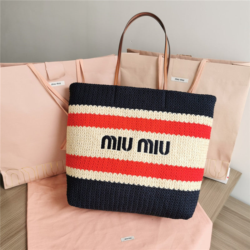 Miu Miu Crochet Tote Bag