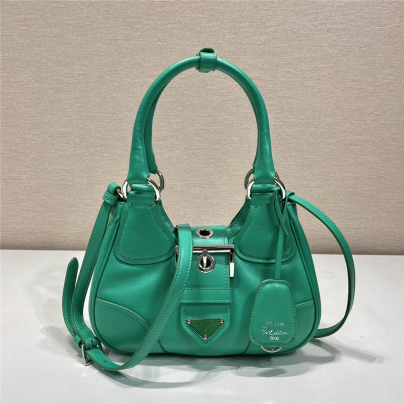 Prada Moon Re-Nylon and Leather Bag by Pochettebag - Affordable Luxury Bags