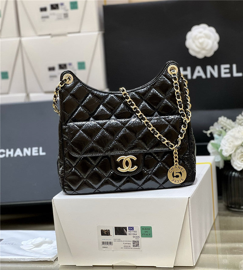 CHANEL 23C Bag In Black by Pochettebag - Affordable Luxury Bags