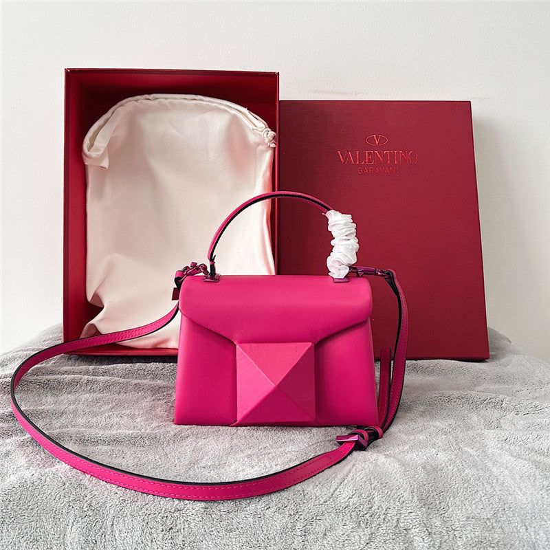 Valentino Garavani Fuchsia Leather Bag