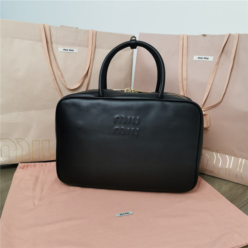 Miu Miu Bowling Bag in black