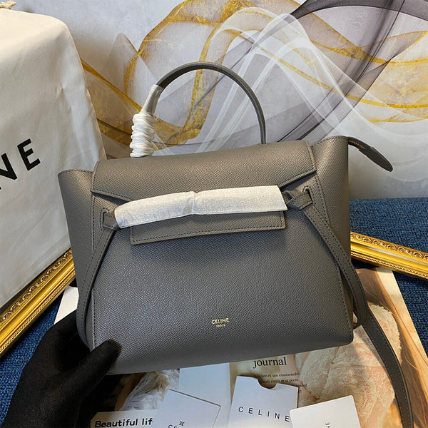 CELINE Nano Belt Bag in Gray