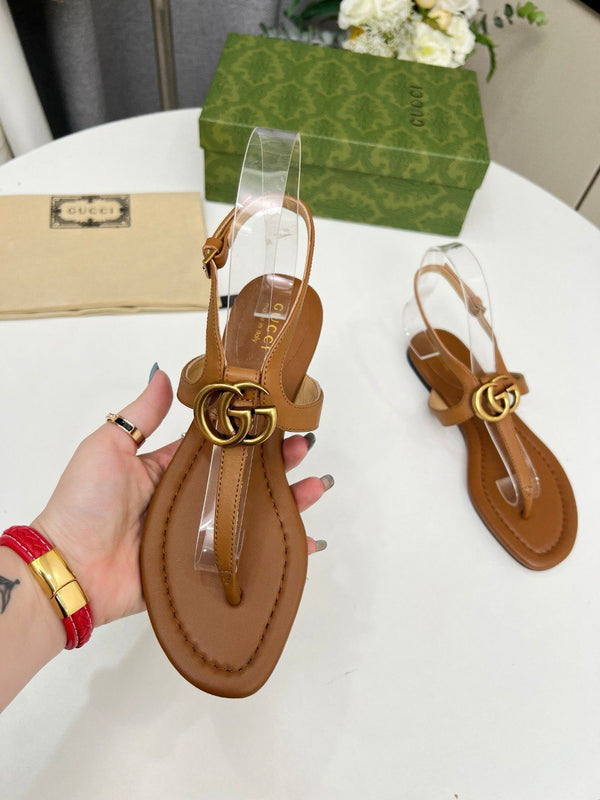 Gucci bag strap sandal