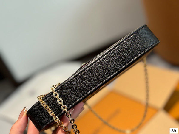 Louis Vuitton Felicie Pochette Black