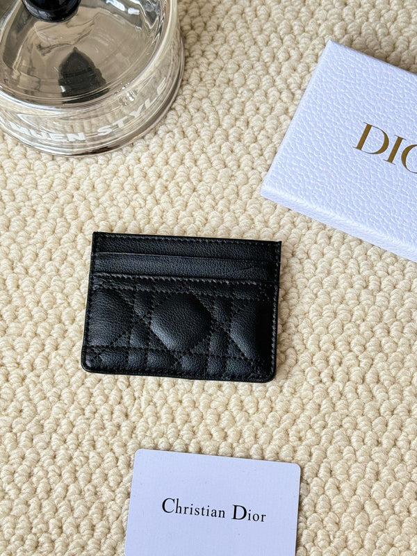 Christian Dior | DIOR CARO FIVE-SLOT CARD HOLDER.