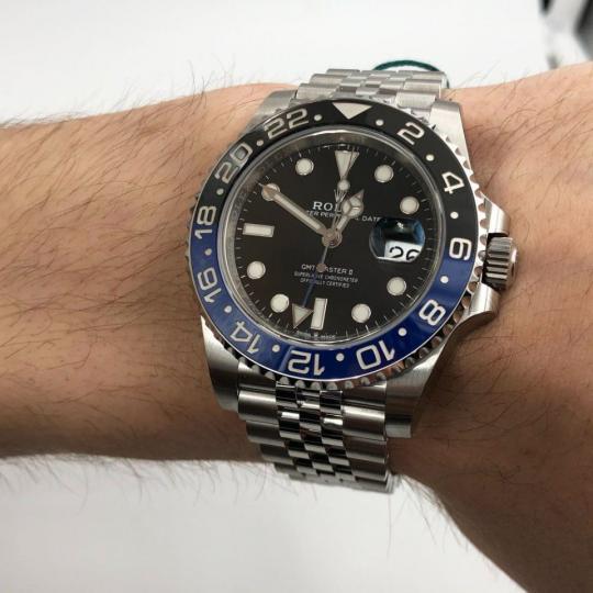 Fake Rolex GMT II 126710BLNR - Luxury Watches for Men at Pochettebag