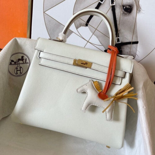 Hermes Kelly Retourne 25 Handmade Bag