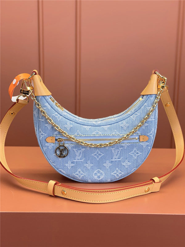 Louis Vuitton Monogram Denim Loop Bag